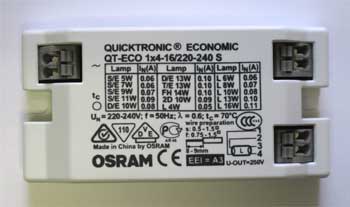 OSRAM Quicktronic EVG QT-ECO 2x26W  Vorschaltgerät